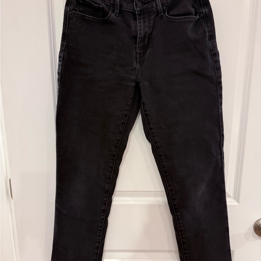 LEVIS Classic jeans skinny mid rise Black Women's 8M, W 29, L 32